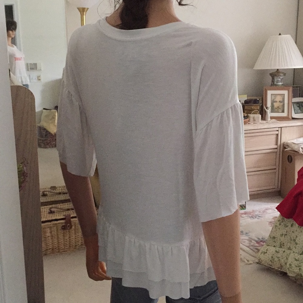 JE T’AIME Print White T-Shirt by Art Class - Picture 5 of 9